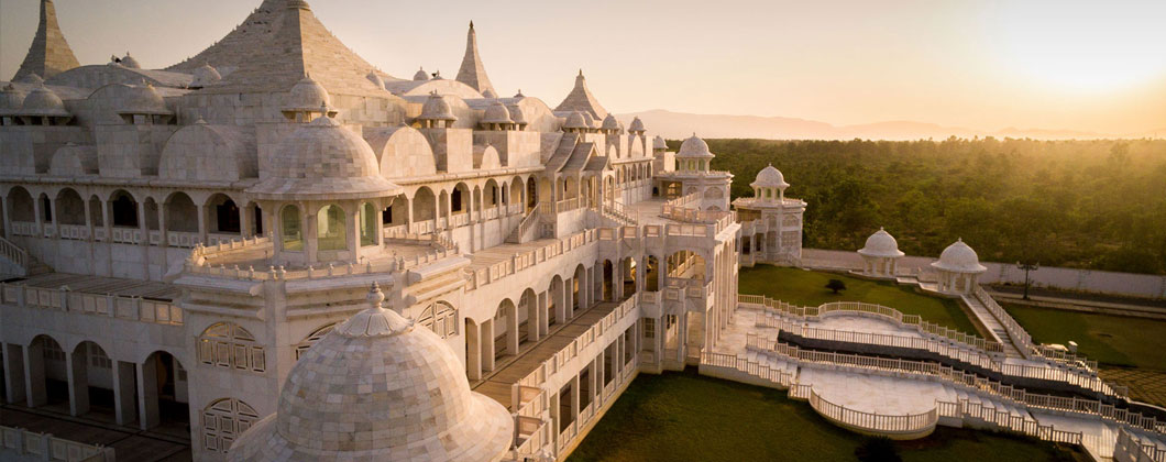 Der Oneness Tempel in Andhra Pradesh in Indien